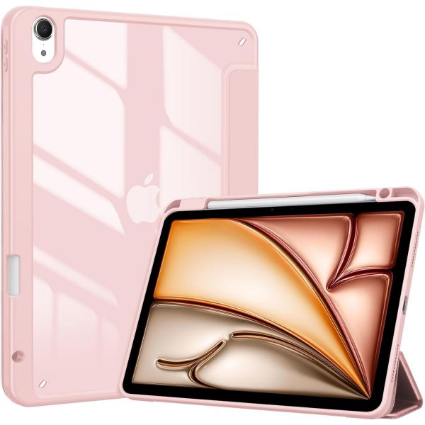 ProCase Smart Folio iPad Air M2 Klf (11 in)-Pink