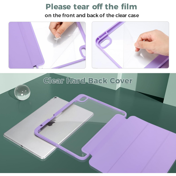 ProCase Smart Folio iPad Air M2 Klf (11 in)-Purple