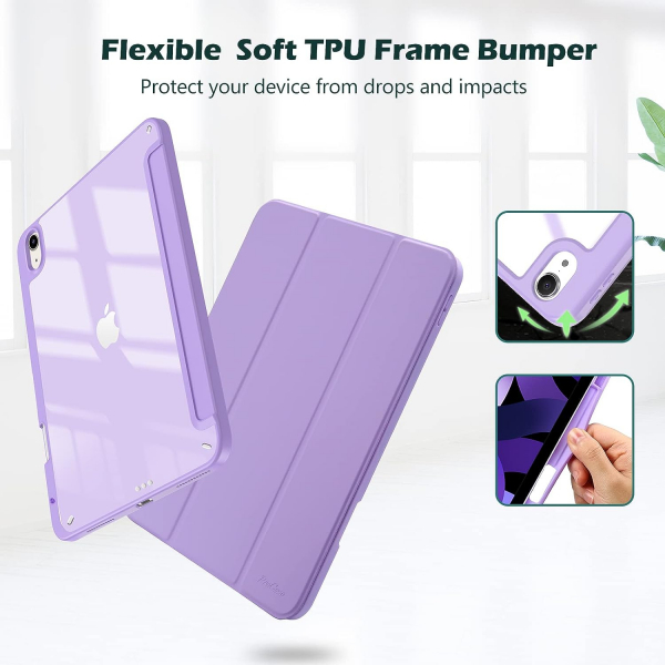 ProCase Smart Folio iPad Air M2 Klf (11 in)-Purple
