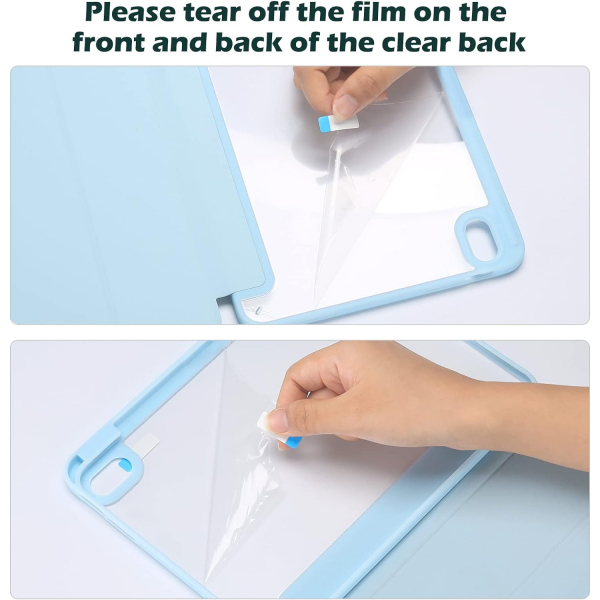 ProCase Smart Folio iPad Air M2 Klf (11 in)-Skyblue