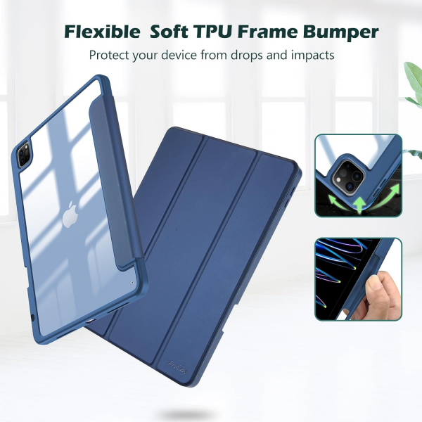 ProCase Smart Folio iPad Pro Klf (11 in)-Navy