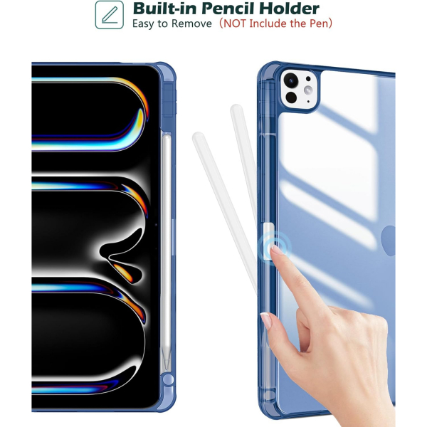 ProCase Smart Folio iPad Pro M4 Klf (11 in)-Navy