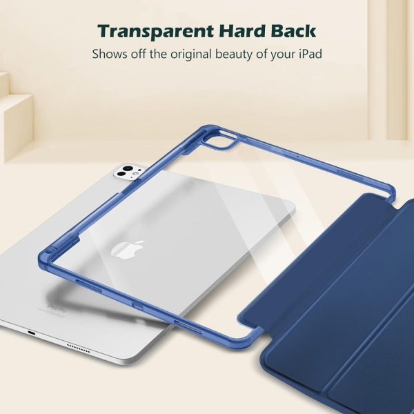 ProCase Smart Folio iPad Pro M4 Klf (11 in)-Navy