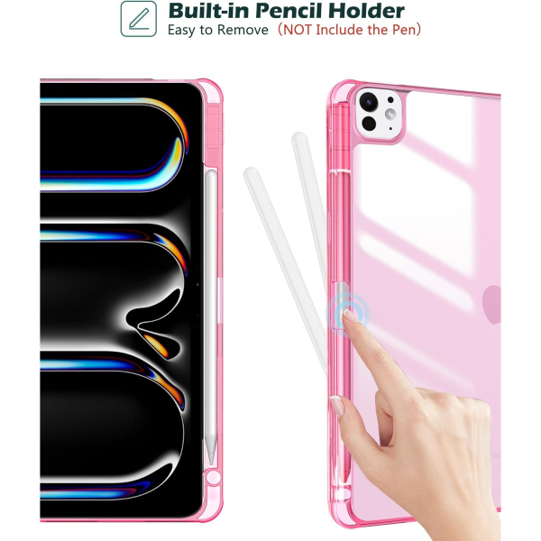ProCase Smart Folio iPad Pro M4 Klf (11 in)-Melonpink