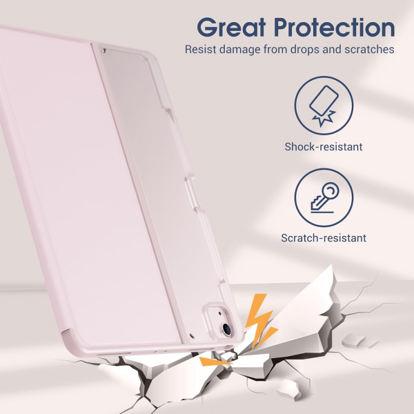 ProCase Apple iPad Air M2 Smart Folio Klf (13 in)-Pink