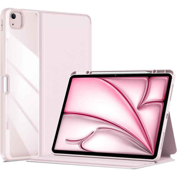 ProCase Apple iPad Air M2 Smart Folio Klf (13 in)-Pink