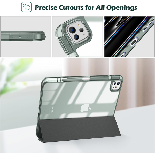 ProCase Apple iPad Pro M4 Klf (13 in)-Olivegreen