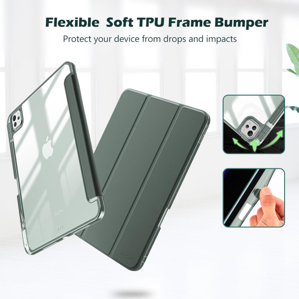 ProCase Apple iPad Pro M4 Klf (13 in)-Olivegreen