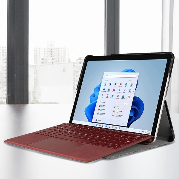 ProCase Surface Go 3 Uyumlu Standl Klf-Lightgrey