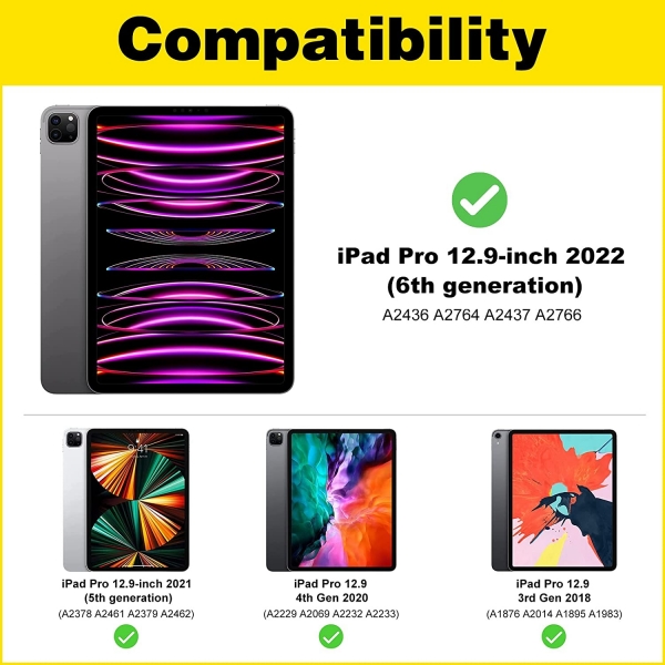 ProCase iPad Pro Privacy Film Ekran Koruyucu (12.9 in)(2 Adet)