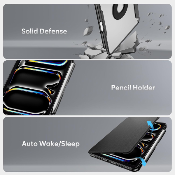 ProCase Apple iPad Pro M4 Klavyeli Klf (11 in)