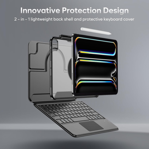ProCase Apple iPad Pro M4 Klavyeli Klf (11 in)