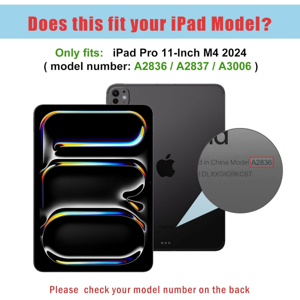 ProCase Apple iPad Pro M4 Klavyeli Klf (11 in)