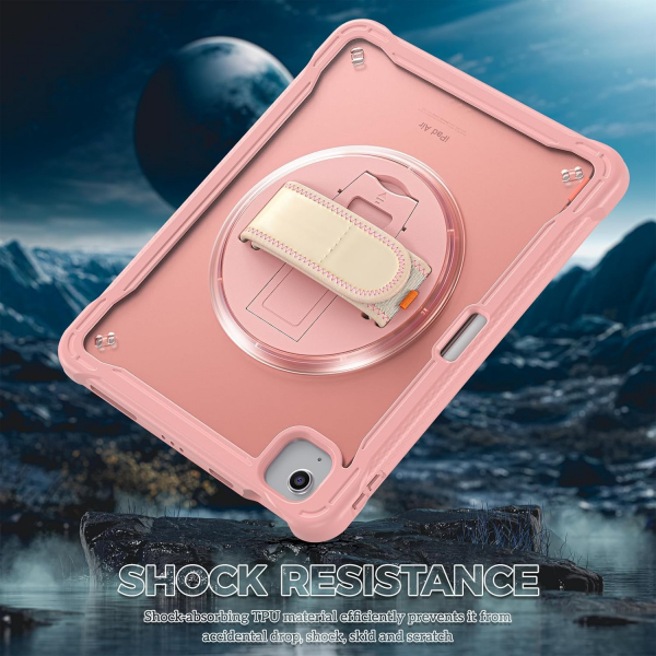 ProCase iPad Air M2/M3 ocuklar in Klf (11 in)-Pink