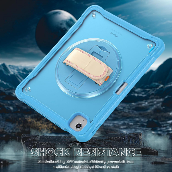 ProCase iPad Air M2/M3 ocuklar in Klf (11 in)-Blue