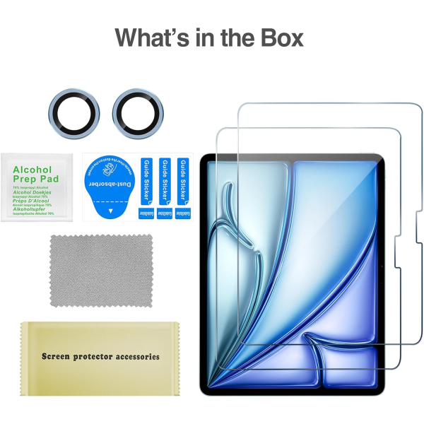 ProCase iPad Air M2 Ekran Koruyucu (13 in)(Gray)
