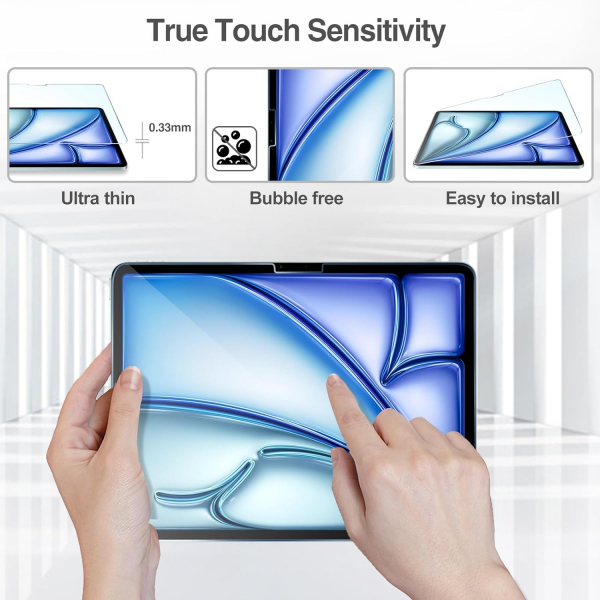 ProCase iPad Air M2 Ekran Koruyucu (13 in)(Purple)