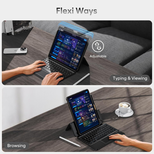 ProCase iPad Air M2/M3 Klavyeli Klf (11 in)