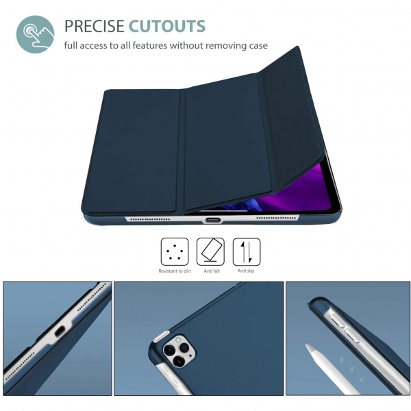 ProCase Apple iPad Pro Klf (11 in)(2.Nesil)-Navy