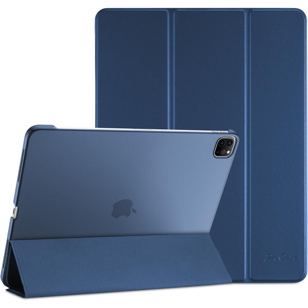 ProCase iPad Pro Standl Klf (12.9 in)-DarkBlue