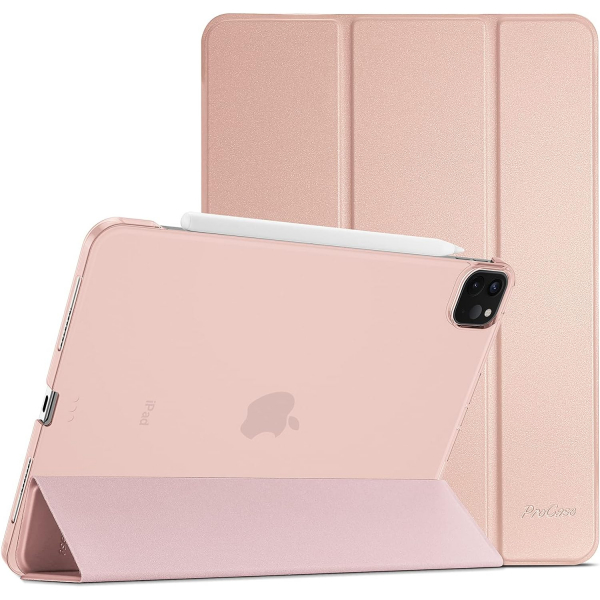 ProCase iPad Pro Standl Klf (12.9 in)-Rosegold