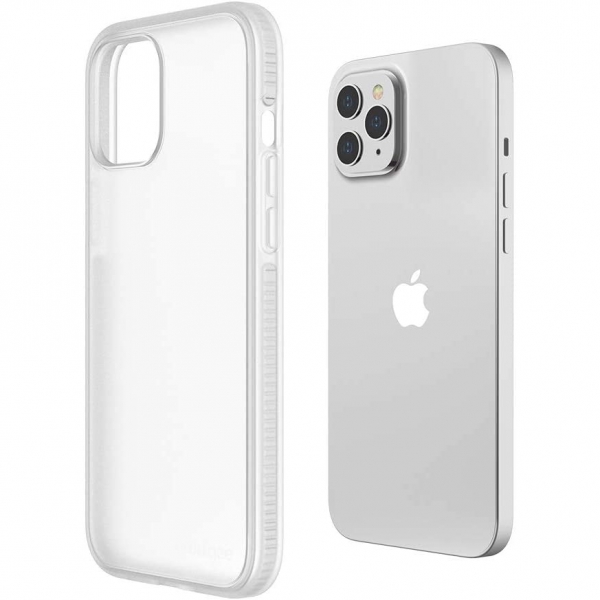 Prodigee iPhone 12 Mini Safetee Smooth Serisi Klf (MIL-STD-810G)-Silver