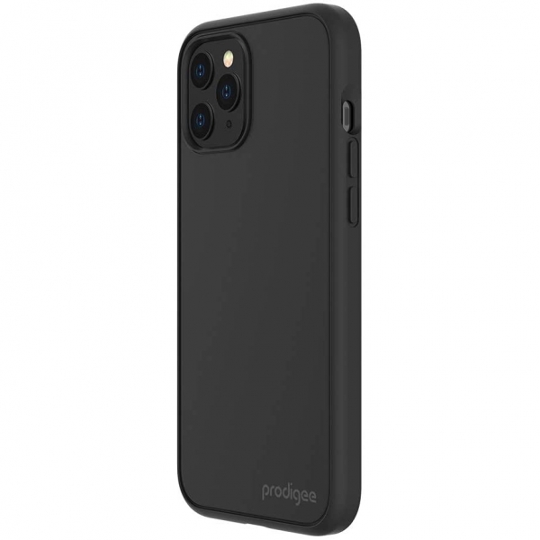 Prodigee iPhone 12 Pro Max Safetee Smooth Serisi Klf (MIL-STD-810G)-Black