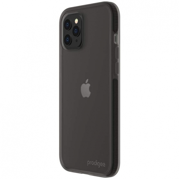 Prodigee iPhone 12 Pro Max Safetee Smooth Serisi Klf (MIL-STD-810G)-Smoke