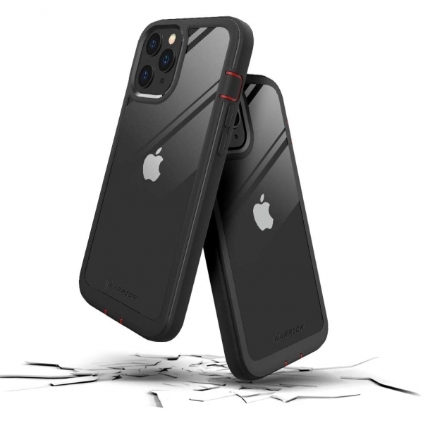 Prodigee Apple iPhone 12 Pro Max Warrior Serisi Klf (MIL-STD-810G)-Black