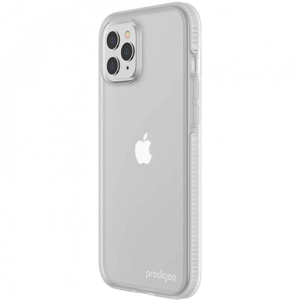 Prodigee iPhone 12 Safetee Smooth Serisi Klf (MIL-STD-810G)-Silver
