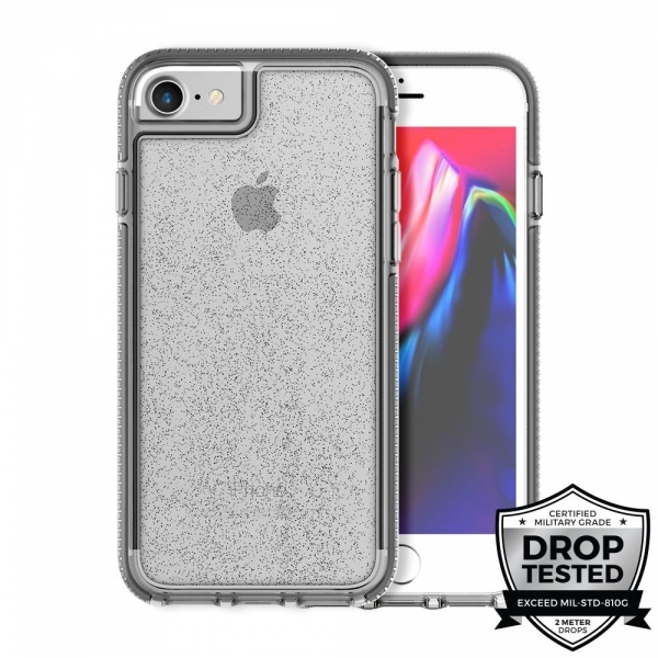 Prodigee Apple iPhone 8 SuperStar Klf (MIL-STD-810G)-Silver