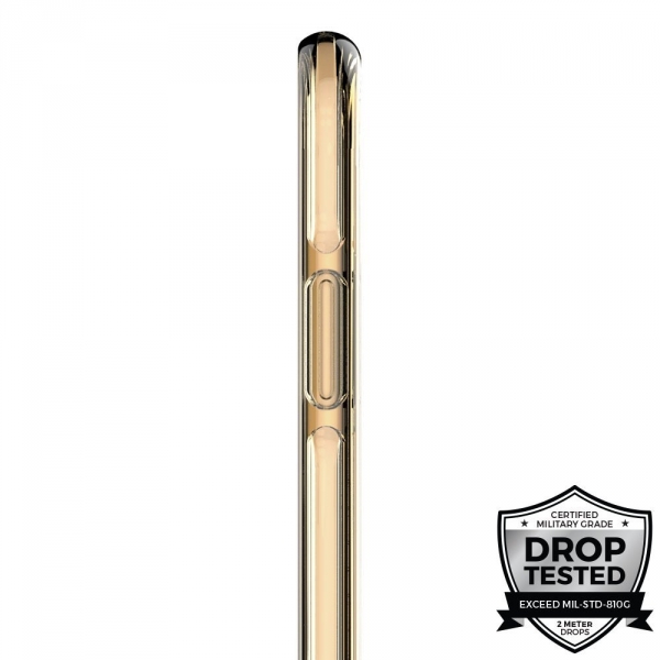 Prodigee Apple iPhone X Safetee Klf (MIL-STD-810G)-Gold