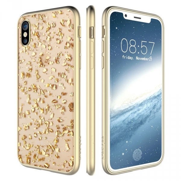 Prodigee Apple iPhone XS / X Scene Treasure Klf-Gold