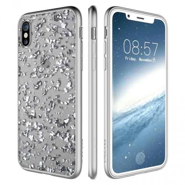 Prodigee Apple iPhone XS / X Scene Treasure Klf-Silver