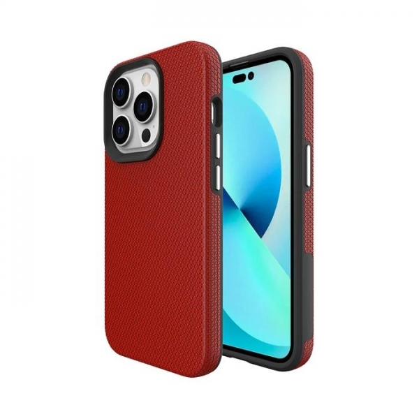 Prodigee Rockee Serisi iPhone 14 Pro Klf-Red