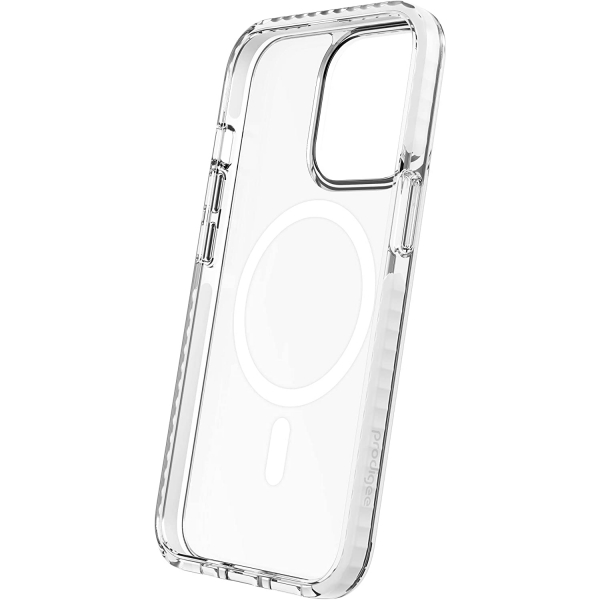 Prodigee Safetee Carbon Serisi iPhone 13 Klf (MIL-STD-810G)-White Teek