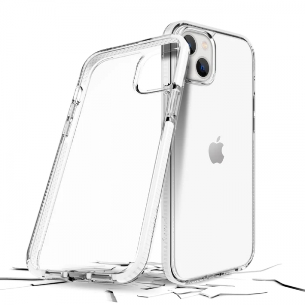 Prodigee Safetee Steel Serisi iPhone 14 Klf-White