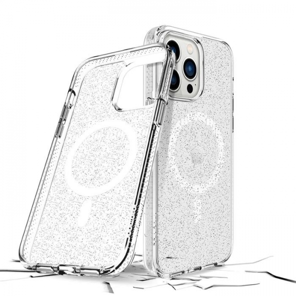 Prodigee SuperStar Mag Serisi iPhone 14 Pro Max Klf-Clear