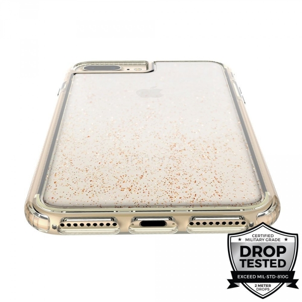 Prodigee iPhone 8 Plus SuperStar Klf (MIL-STD-810G)-Gold
