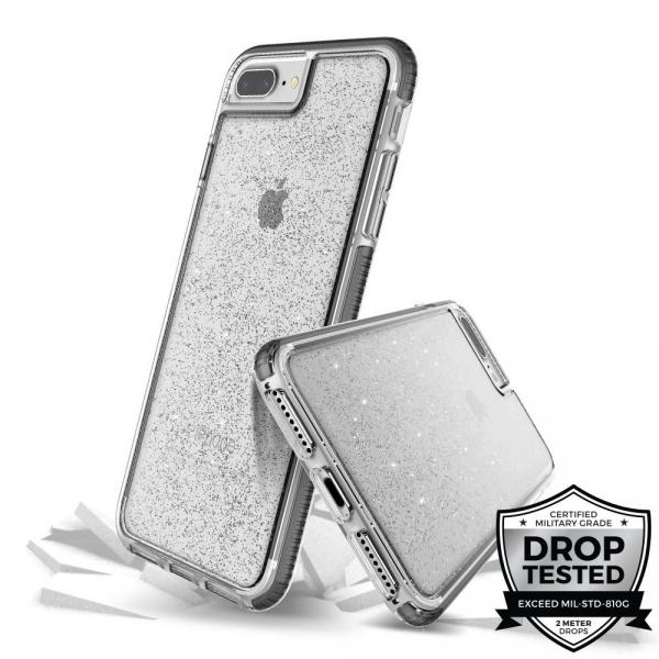 Prodigee iPhone 8 Plus SuperStar Klf (MIL-STD-810G)-Silver