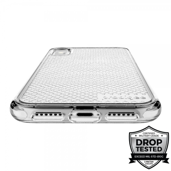 Prodigee iPhone XR Safetee Serisi Klf (MIL-STD-810G)-Clear