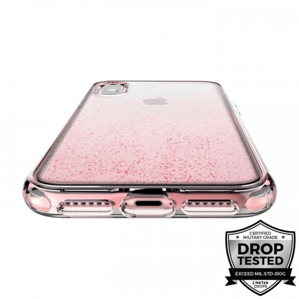 Prodigee iPhone XR SuperStar Serisi Klf (MIL-STD-810G)-Rose