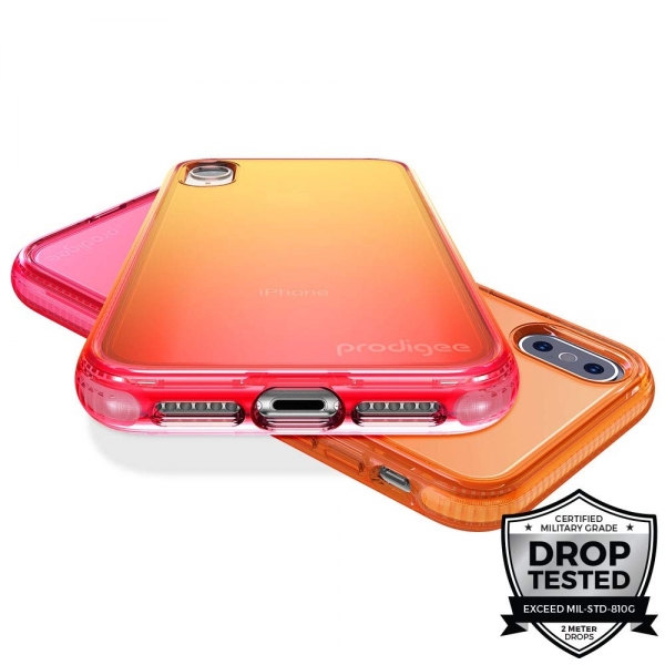 Prodigee iPhone XS Max Safetee Flow Klf (MIL-STD-810G)-Pink