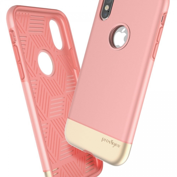 Prodigee iPhone XS / X Fit Pro Klf (MIL-STD-810G)-Rose Gold