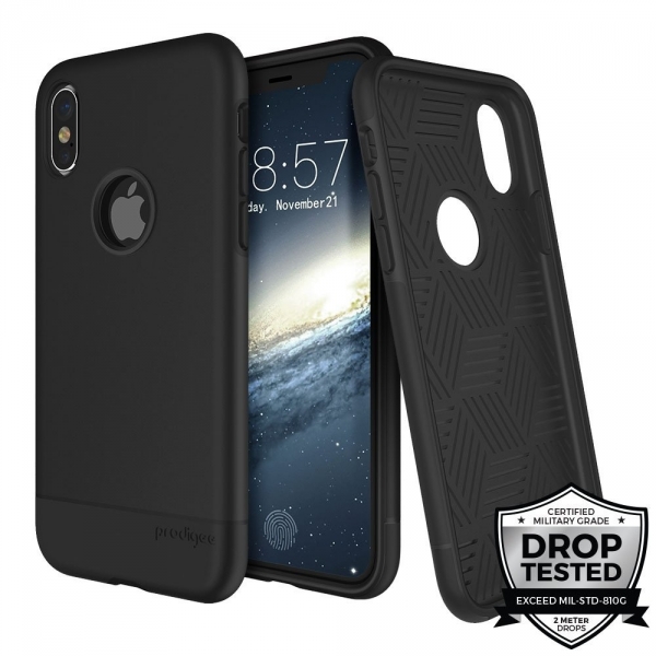 Prodigee iPhone XS / X Fit Pro Klf (MIL-STD-810G)- Black