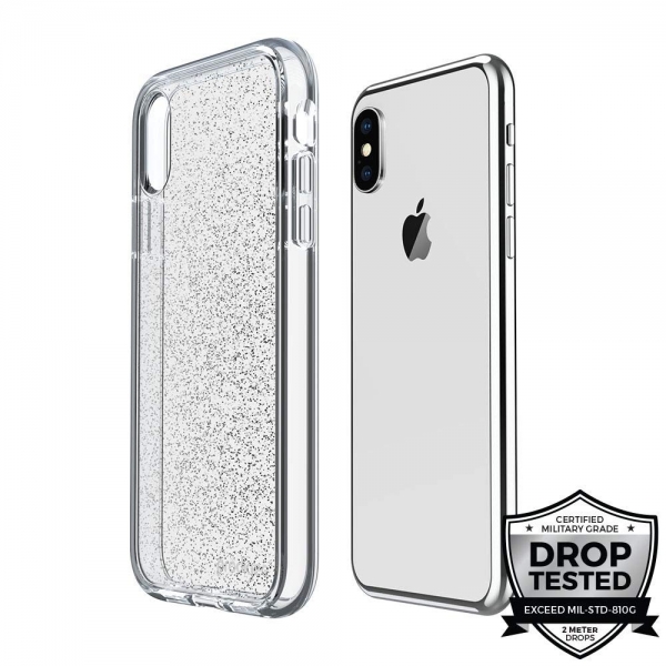 Prodigee iPhone XS Max SuperStar Serisi Klf (MIL-STD-810G)-Clear