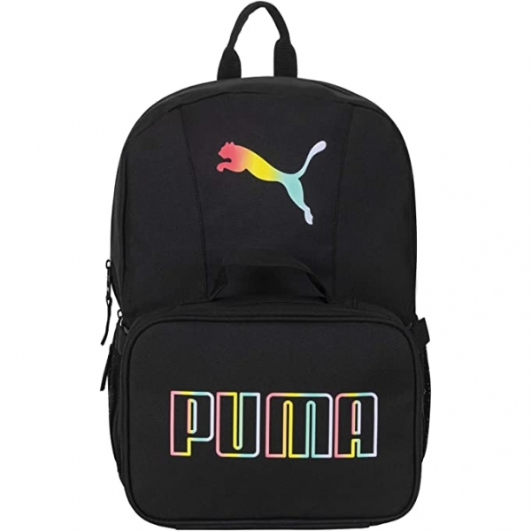 Puma Okul �antas� ve Beslenme �antas� Set (G�kku�a��)