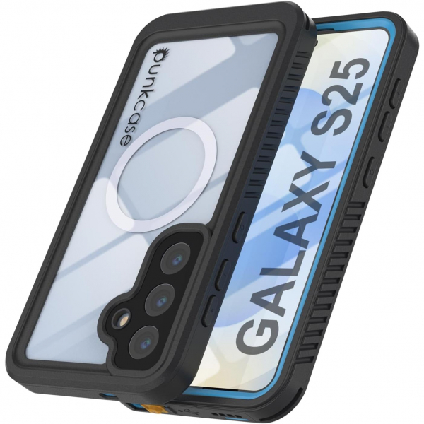 PunkCase Samsung Galaxy S25 Extreme Mag Klf-Blue