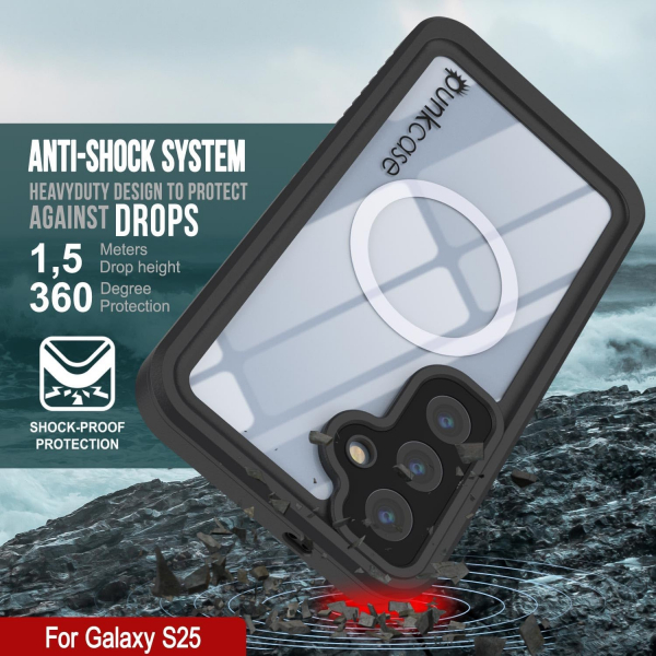 PunkCase Samsung Galaxy S25 Extreme Mag Klf-Blue