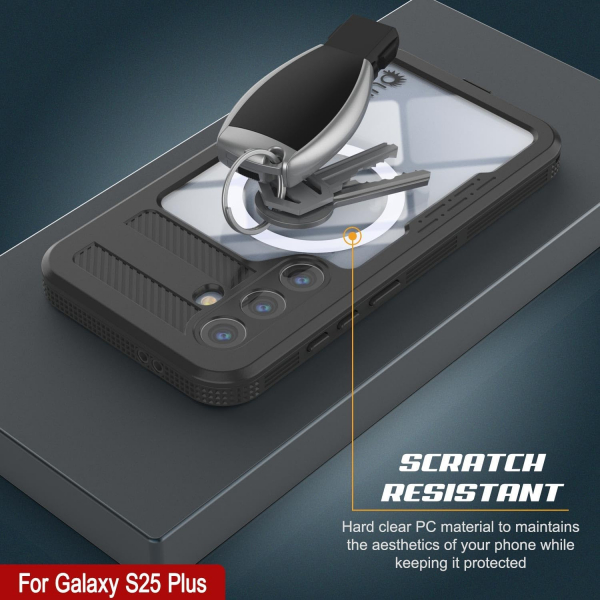 PunkCase Samsung Galaxy S25 Plus Alpine 2.0 Klf-Black